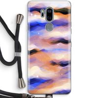 Donkere Wolken: LG G7 Thinq Transparant Hoesje met koord