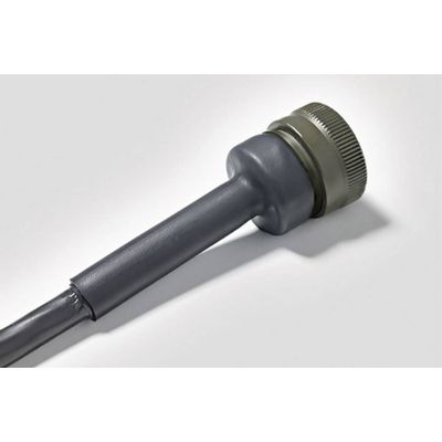 HellermannTyton 340-12040 Krimpkous met lijm Zwart 12 mm 4 mm Krimpverhouding:3:1 per meter
