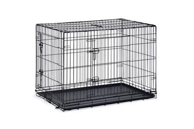 Beeztees Beeztees Hondenbench 2 Deurs Zwart 123X77X83