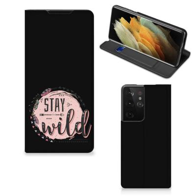 Samsung Galaxy S21 Ultra Magnet Case Boho Stay Wild Samsung Galaxy S21 Ultra Magnet Case Boho Stay Wild