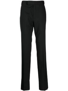 TOM FORD pantalon en laine à fermeture décalée - Noir