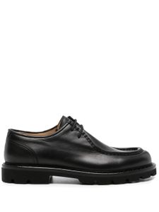 Scarosso derbies Damiano en cuir - Noir