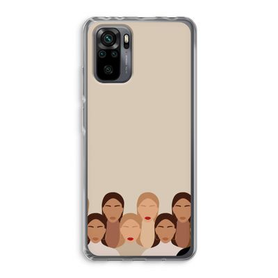 Girls girls girls: Xiaomi Redmi Note 10 Pro Transparant Hoesje