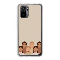 Girls girls girls: Xiaomi Redmi Note 10 Pro Transparant Hoesje