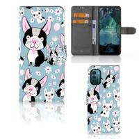 Nokia G11 | G21 | Telefoonhoesje | Met pasjeshouder | Hondjes