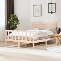 Bedframe massief hout 140x200 cm