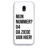 Da ziede van hier: Samsung Galaxy J3 (2017) Transparant Hoesje