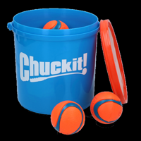 Chuckit Bucket with ultra ball md 8pk