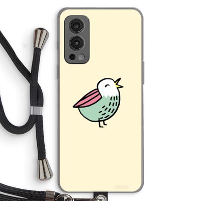 Birdy: OnePlus Nord 2 5G Transparant Hoesje met koord