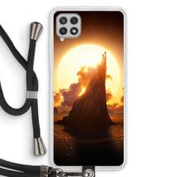 Children of the Sun: Samsung Galaxy A22 4G Transparant Hoesje met koord