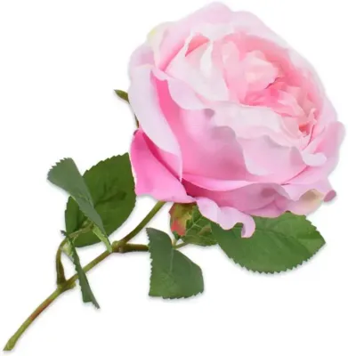 Silk-ka kunsttak roos 36cm roze