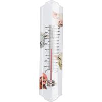 Esschert design thermometer Boerderijdieren - voor binnen en buiten - 30 x 7 cm - Celsius/fahrenheit Esschert design thermometer Boerderijdieren - voor binnen en buiten - 30 x 7 cm - Celsius/fahrenheit