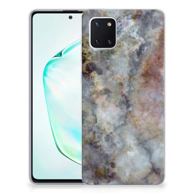 Samsung Galaxy Note 10 Lite | TPU | Siliconen hoesje | Marmer Grijs