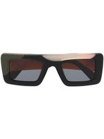 Off-White Eyewear lunettes de soleil Seattle à monture rectangulaire - Noir