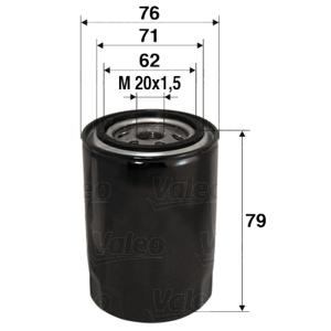 Valeo Oliefilter 586037