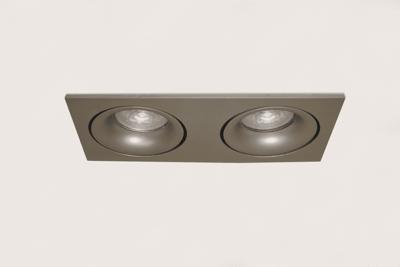 Artdelight Dubbele inbouwspotAlice - DL 922 GR