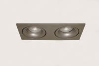 Artdelight Dubbele inbouwspotAlice - DL 922 GR