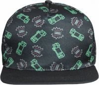 Minecraft - Grey Scatter Snap Back Cap