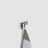Kledinghaak Clou Fold Gunmetal Geborsteld PVD Kledinghaak Clou Fold Gunmetal Geborsteld PVD
