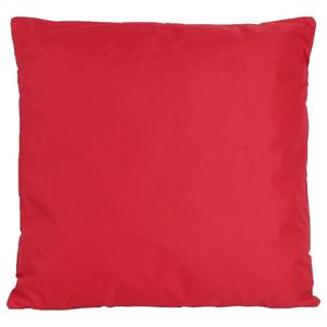Buitenkussen 45x45x12 cm rood - Annas collection