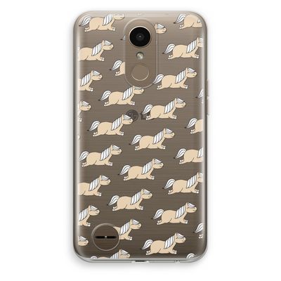 Ponys: LG K10 (2017) Transparant Hoesje