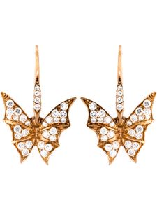 Stephen Webster boucles d'oreilles en or rose 18ct et diamants - Métallisé