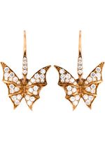 Stephen Webster boucles d'oreilles en or rose 18ct et diamants - Métallisé