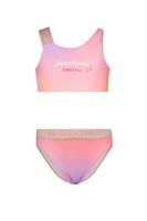 B.Nosy zomer bikini meisjes - K3 - roze, tie dye zeemeermin AOP - Wixie