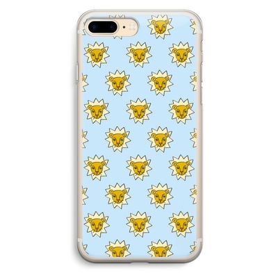 Leeuwenkoppen: iPhone 7 Plus Transparant Hoesje