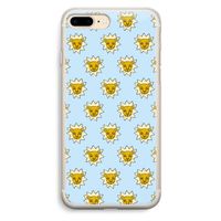Leeuwenkoppen: iPhone 7 Plus Transparant Hoesje Leeuwenkoppen: iPhone 7 Plus Transparant Hoesje