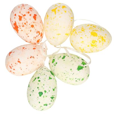Kleine paaseitjes spetters 6x stuks