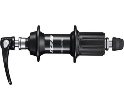 Shimano achternaaf 10/11 speed 105 hb-r7000 36 gaats met 163 mm snelspanner zwart