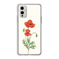 Red poppy: OnePlus 9 Transparant Hoesje