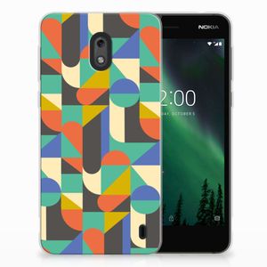 Nokia 2 TPU bumper Funky Retro