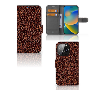 iPhone 14 Pro Book Cover Koffiebonen