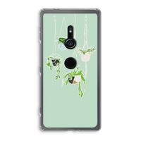 Hang In There: Sony Xperia XZ2 Transparant Hoesje