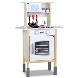 Speelkeuken kinderdroom van hout incl. 35-dlg. accessoires