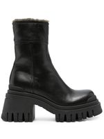 Premiata bottines en cuir 70 mm - Noir - thumbnail