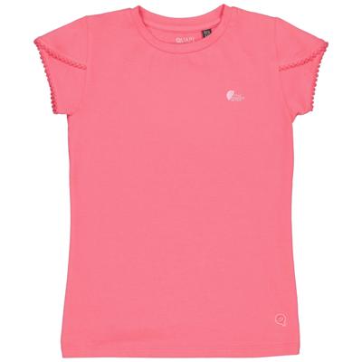 Quapi Zomer shirt meisjes - roze - Faylen