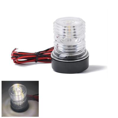 DC 12V 2.5W Marine Boot Yacht achtersteven anker LED navigatie licht All Round 360 graden wit licht