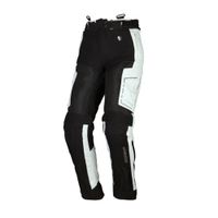 MODEKA Khao Air Lady Pants, Doorwaai motorbroek dames, Zwart-Licht Grijs - thumbnail