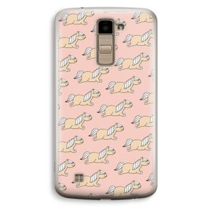 Ponys: LG K10 (2016) Transparant Hoesje