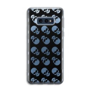 Musketon Skulls: Samsung Galaxy S10e Transparant Hoesje