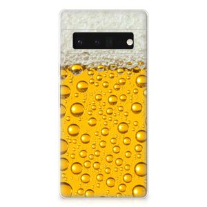 Google Pixel 6 Pro Siliconen Case Bier