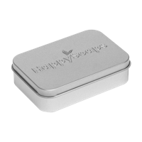 HappySoaps Bewaar- en Reisblikje Rechthoekig