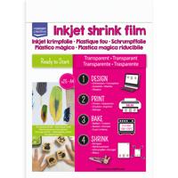 Vaessen Creative • krimpfolie inkjet a4 transparant 25st