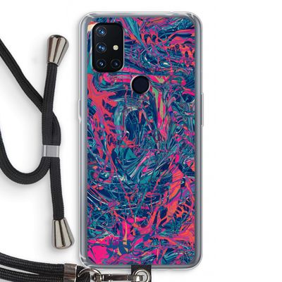Sleeping Dreams: OnePlus Nord N10 5G Transparant Hoesje met koord