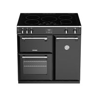 Stoves Richmond S900 Ei Range-fornuis Zwart Zone van inductiekookplaat A - thumbnail