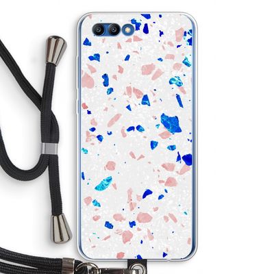 Terrazzo N°6: Honor 10 Transparant Hoesje met koord