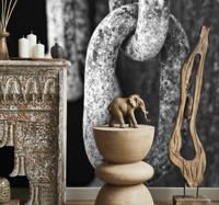 Muursticker Ketting Zwart Wit